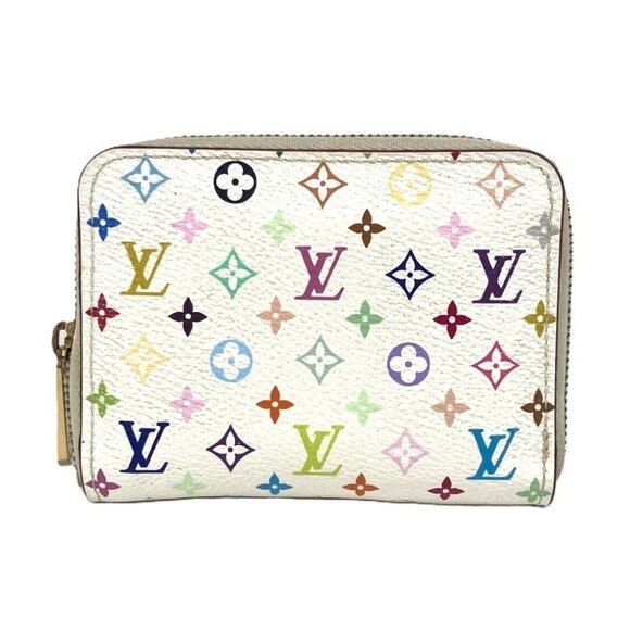 LOUIS VUITTON M93741 Monogram-Multicolore Zippy-coin purse Wallet Coin purse - Picture 1 of 16